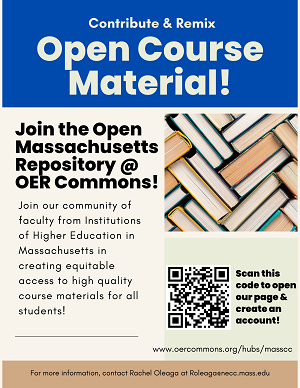 Open Course Material flyer