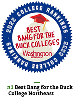 Washington Monthly Bang For the Buck Badge