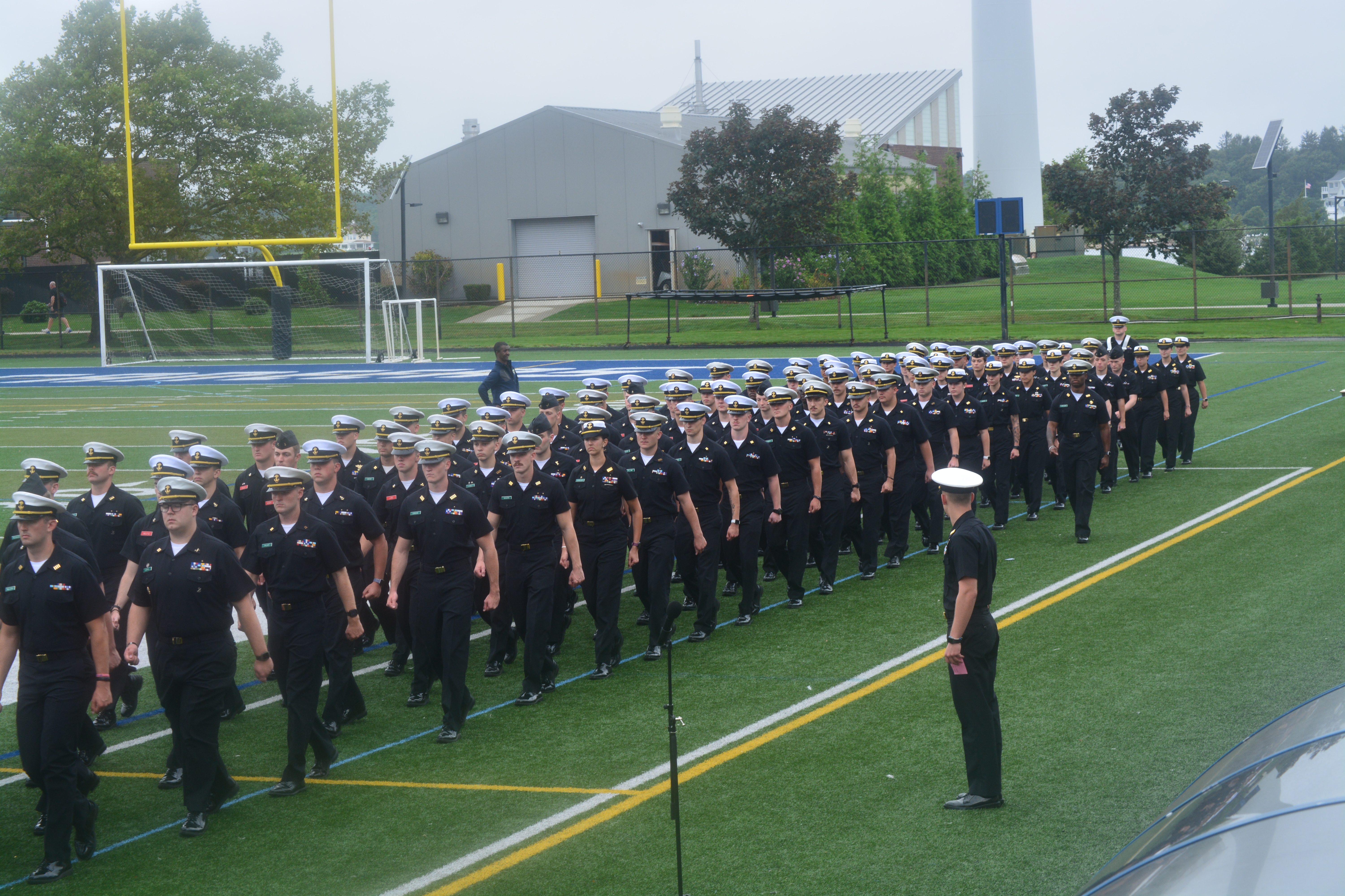 1/C Copeland marches the Cadre