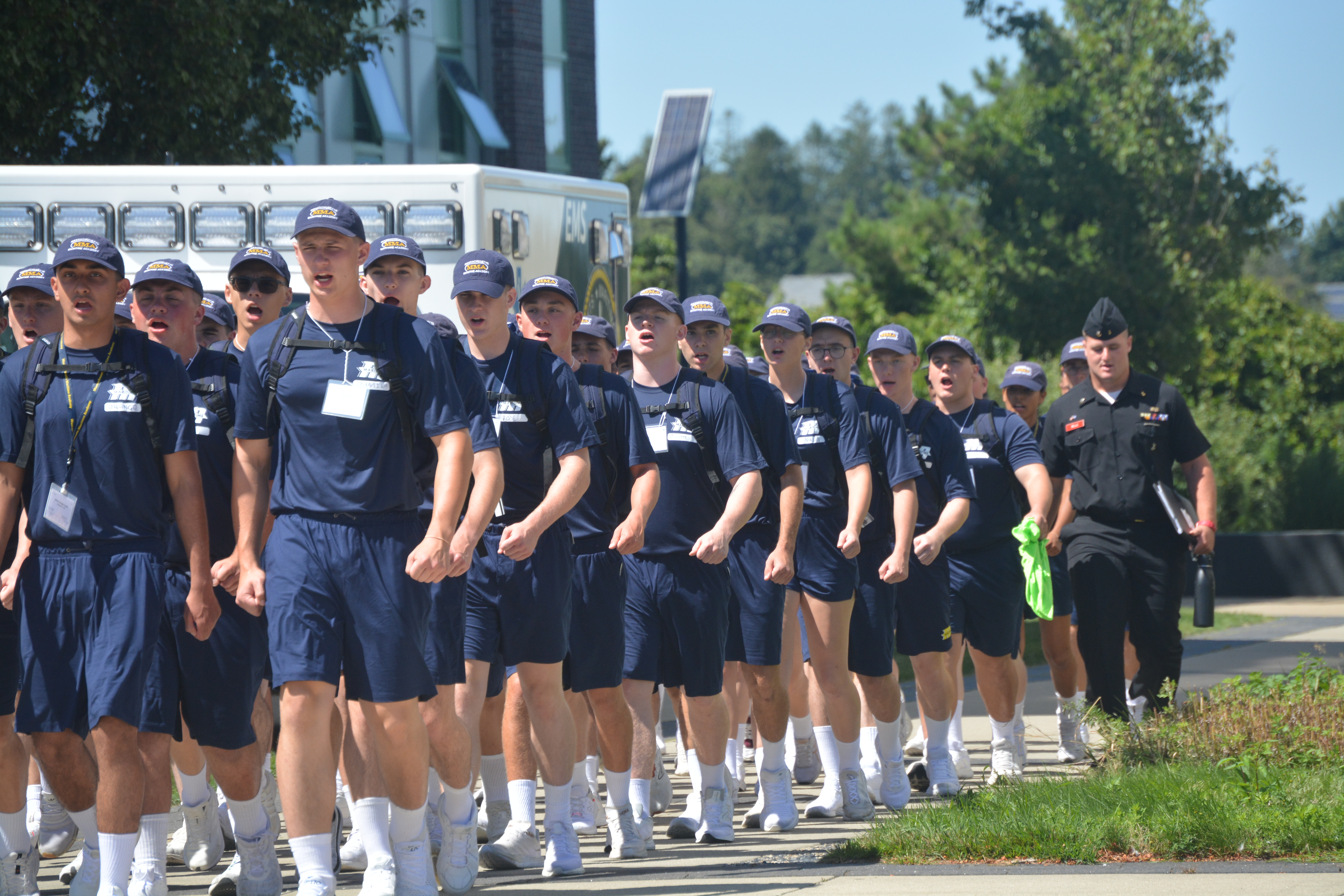 Marching with cadences