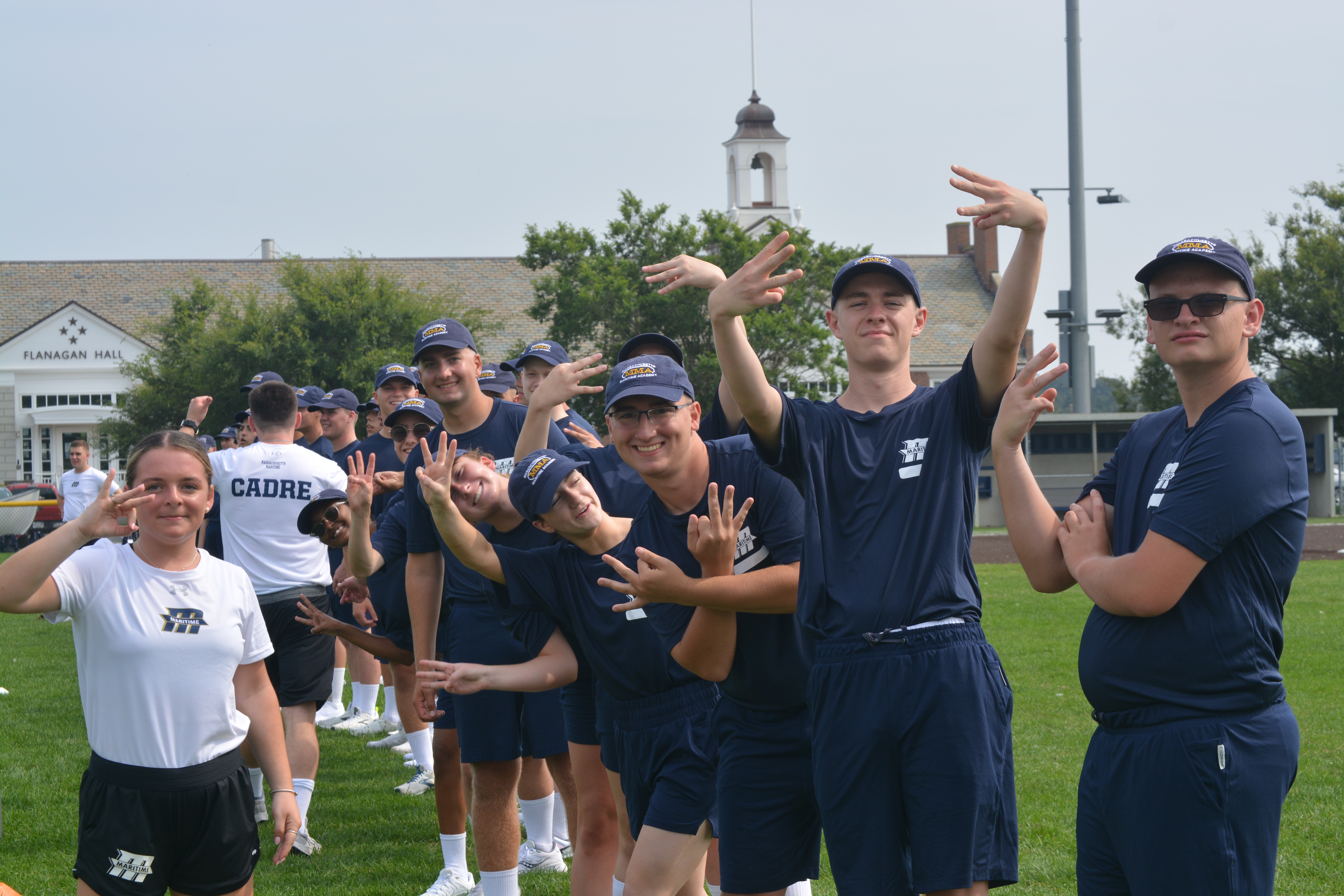 3rd Co having some fun at intramurals!