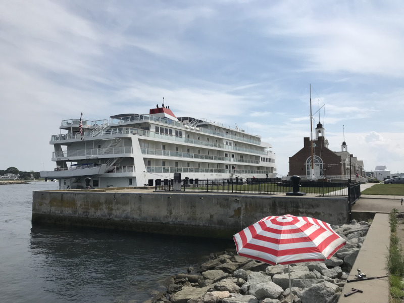 Passenger Ship visiting Mass Maritime