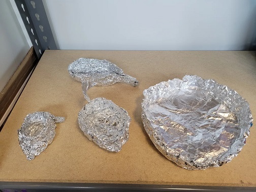 aluminum foil lifeboats