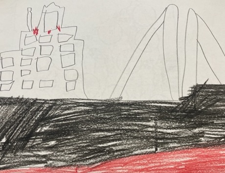 1st grade drawing of ship
