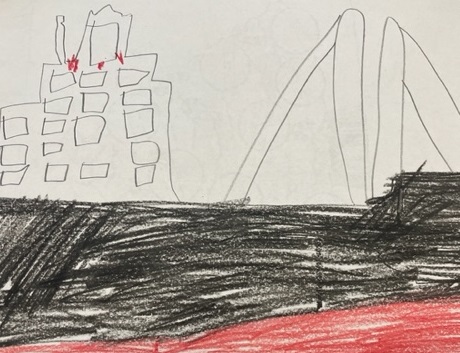 1st grade drawing of ship