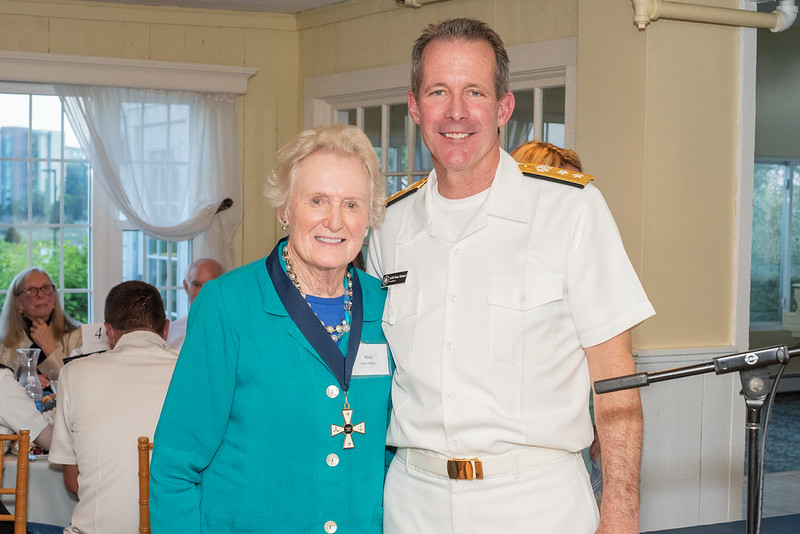 the admiral and a donor to the academy
