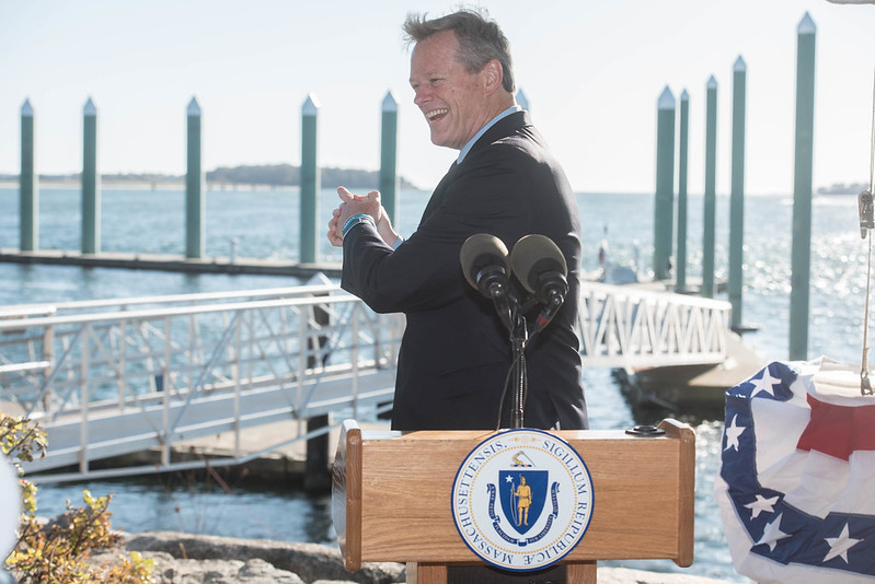 governor baker on our campus