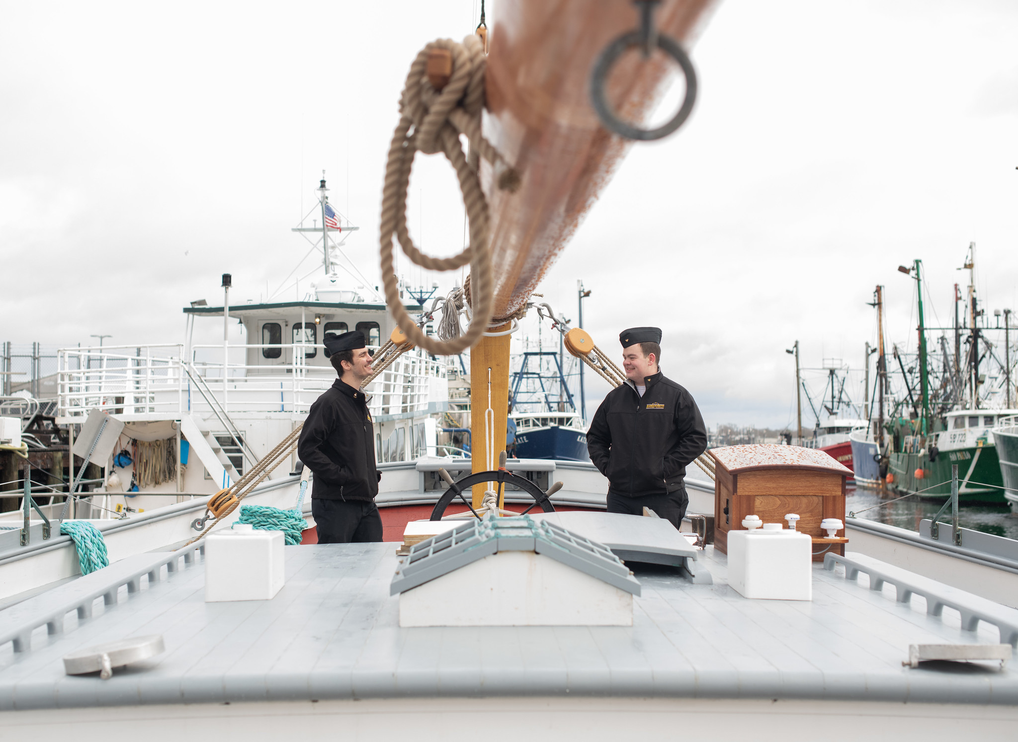 students on Ernestina