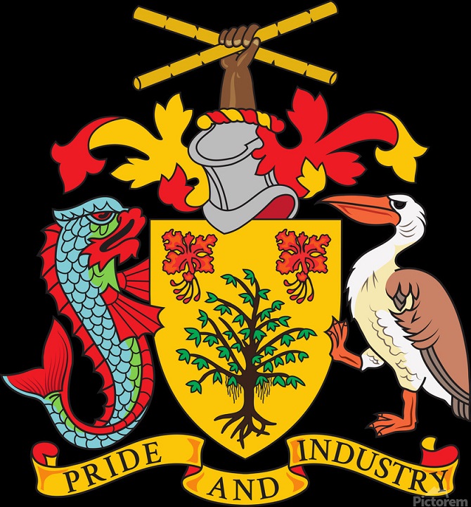 barbados coat of arms