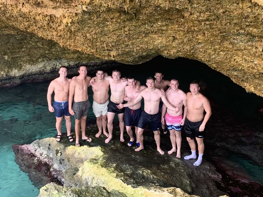 cadets cave snorkeling