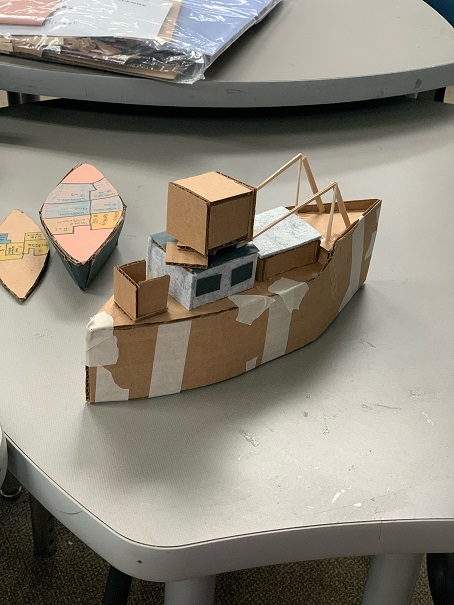 cardboard boats