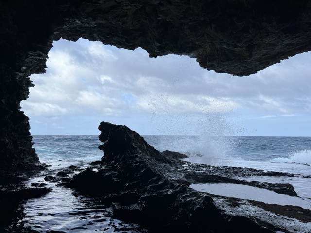 cave with wave