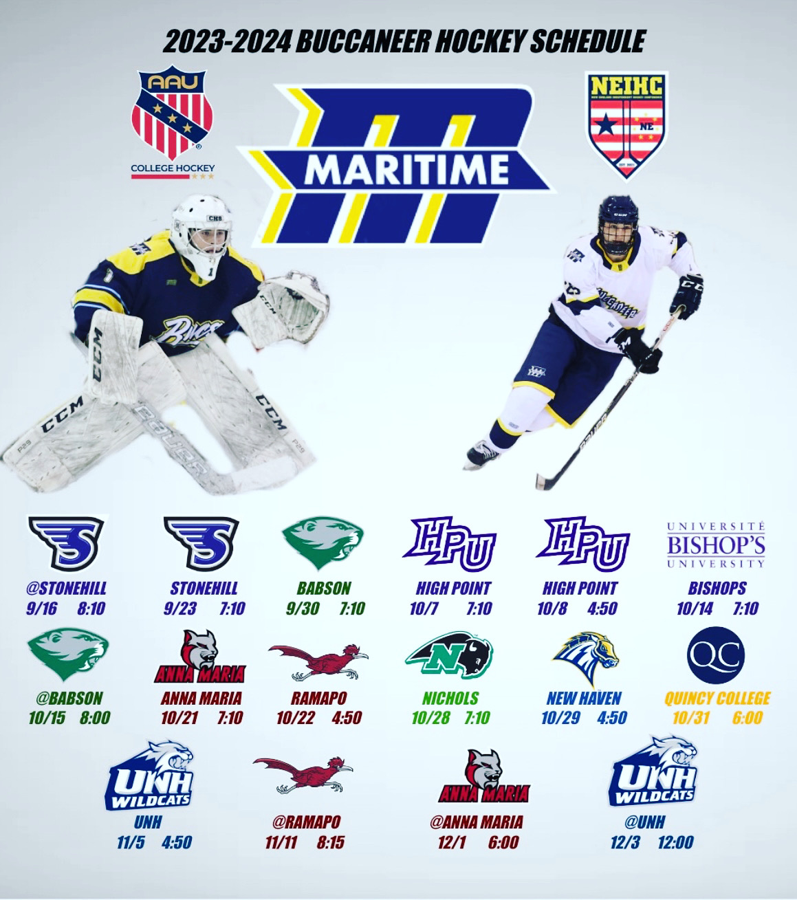 Hockey Schedule