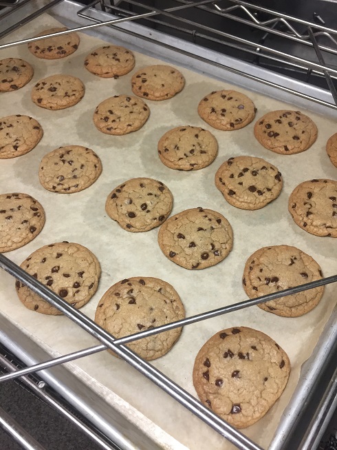 baked cookies