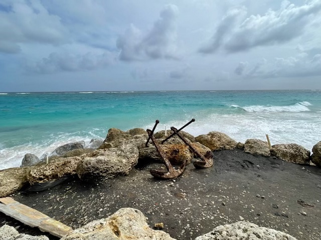 beach and rocks