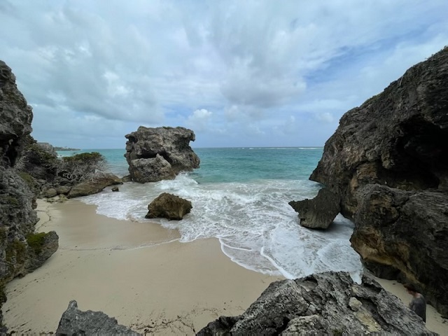 beach and rocks