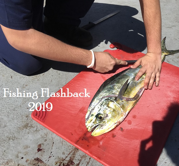 cadet cleaning fish