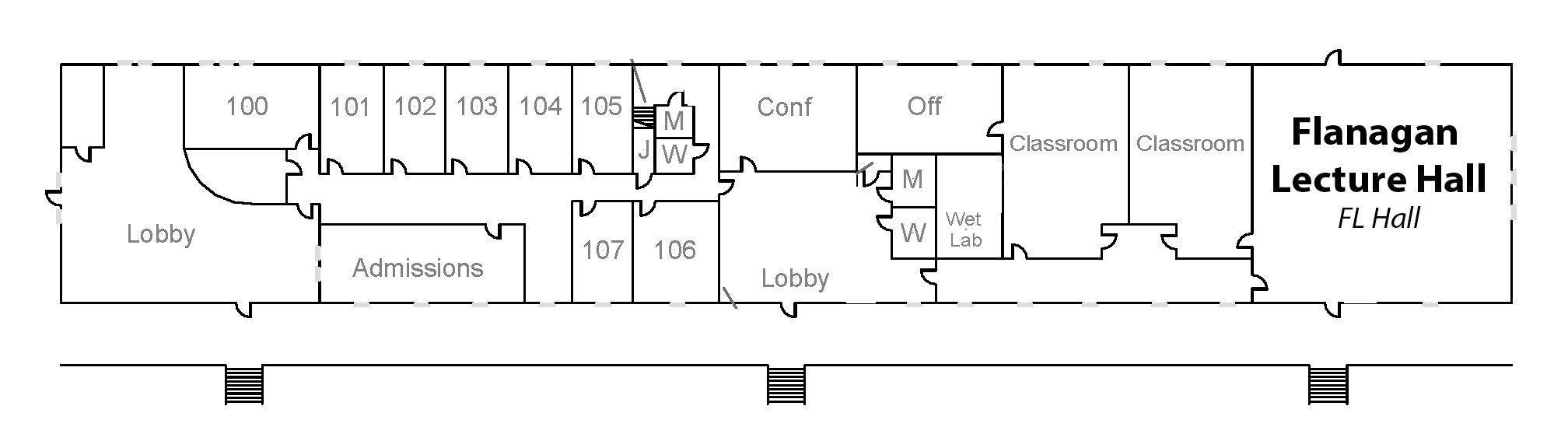 Flanagan Hall First Floor 