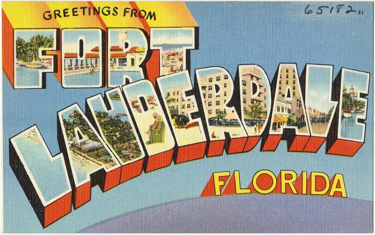 post card from fort lauderdale