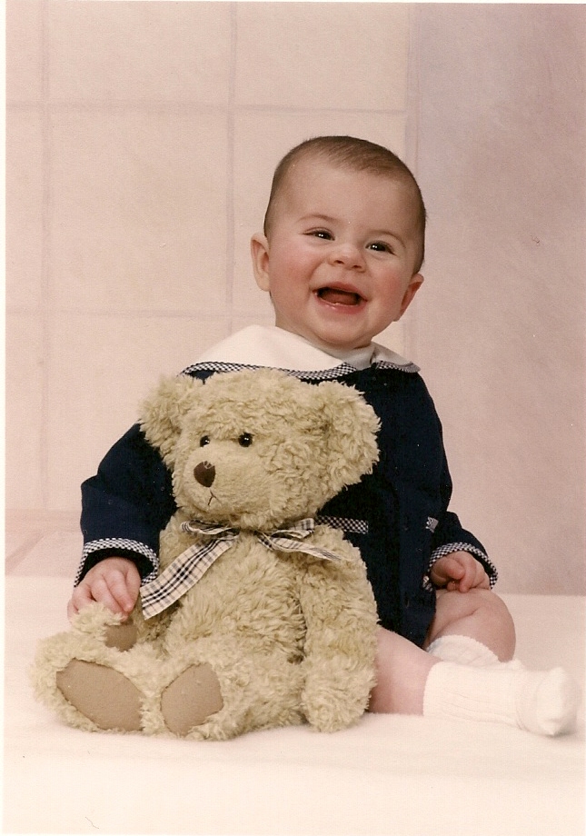 Matthew in a sailor suit