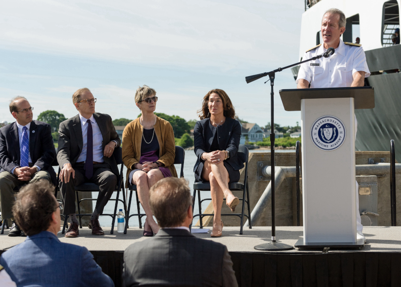 Sea Term Kennedy arrival 2021 President McDonald speaking