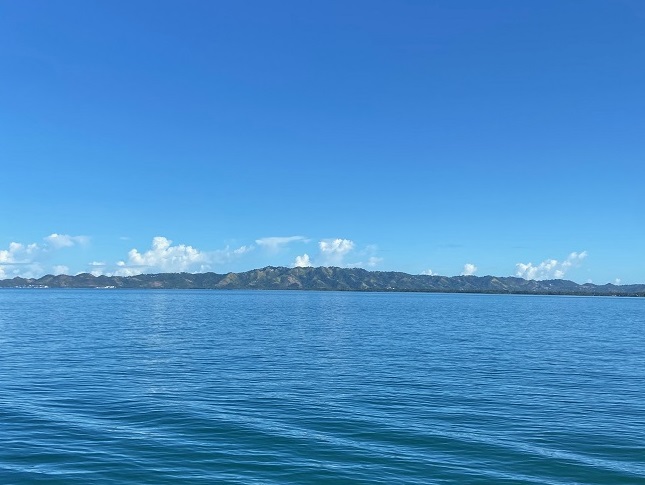 scenery - island and ocean