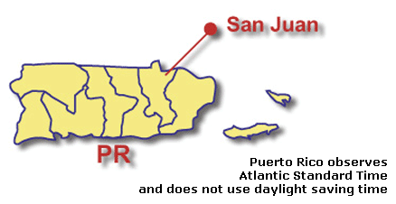 Puerto Rico Time Zone