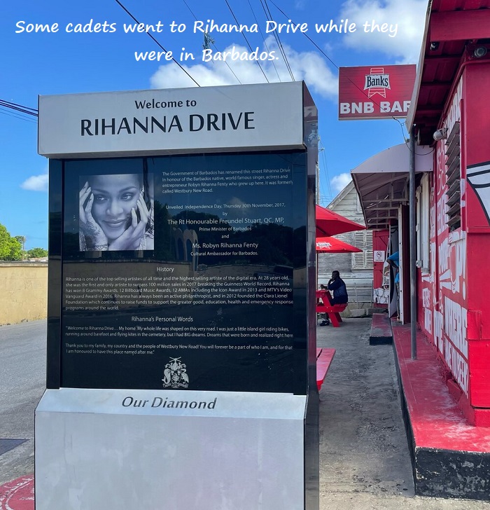 riahanna drive marker in Barbados