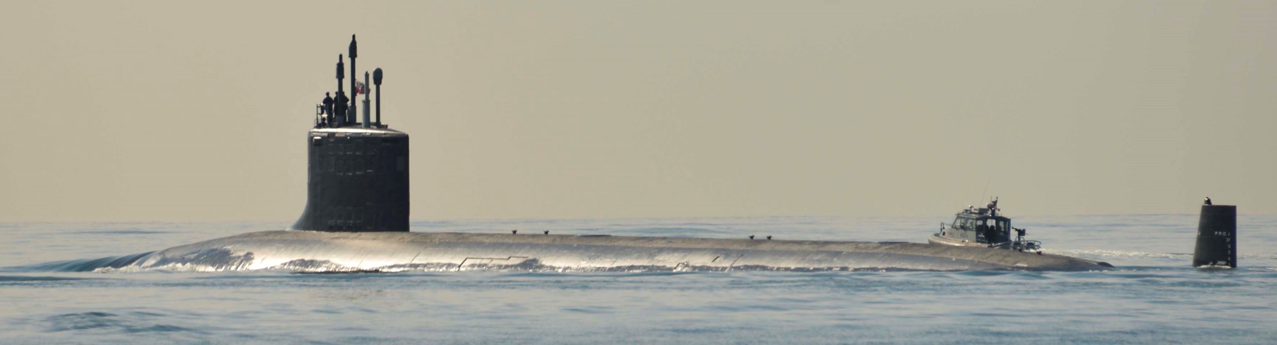 submarine at sea