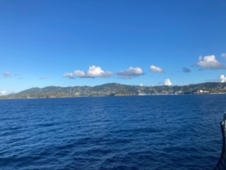 island from ship