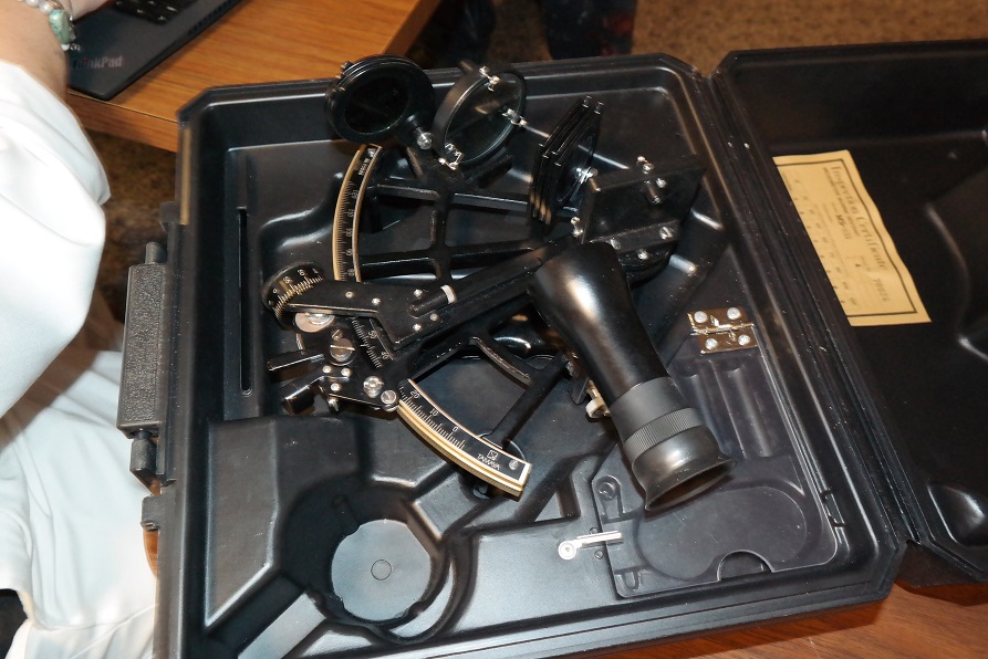 sextant in box