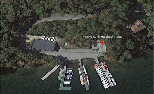 Satellite View of Sailing center
