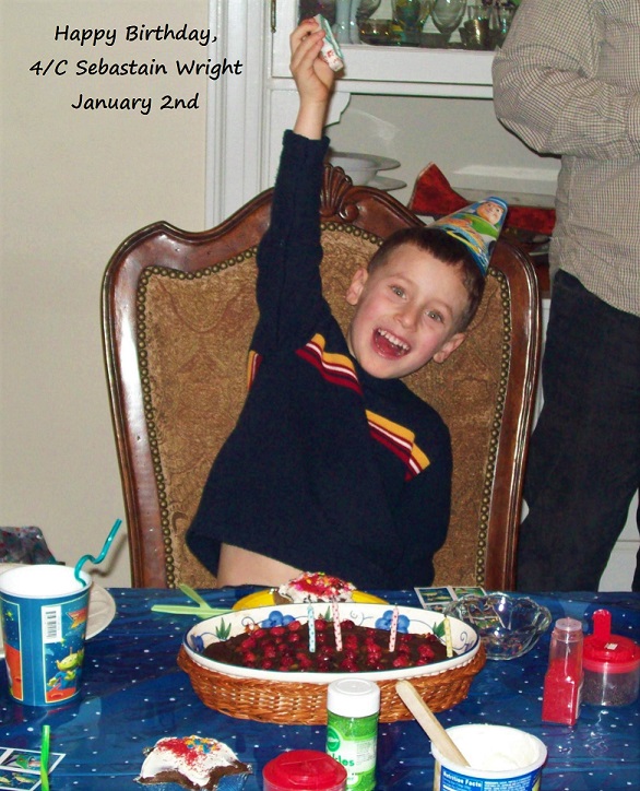 child with cake