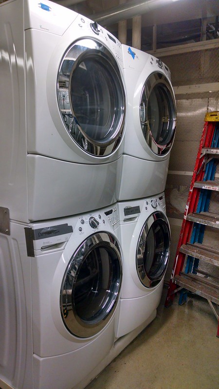 washers/dryers in laundry room