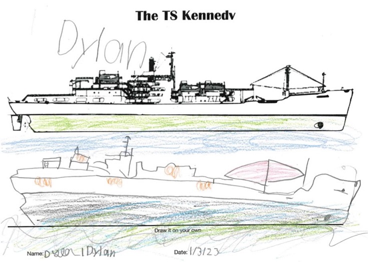 drawings of ship