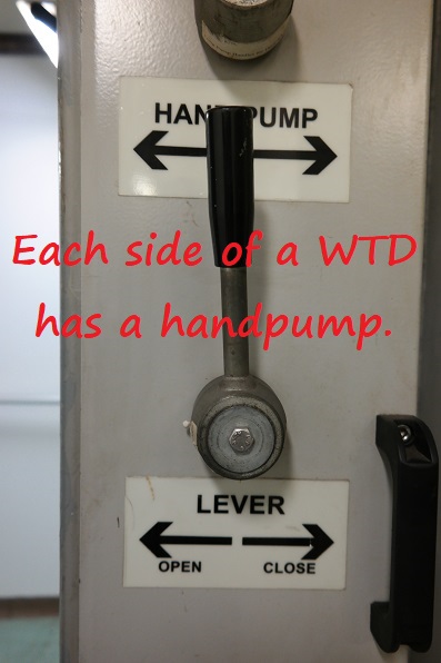 handpump on WTD