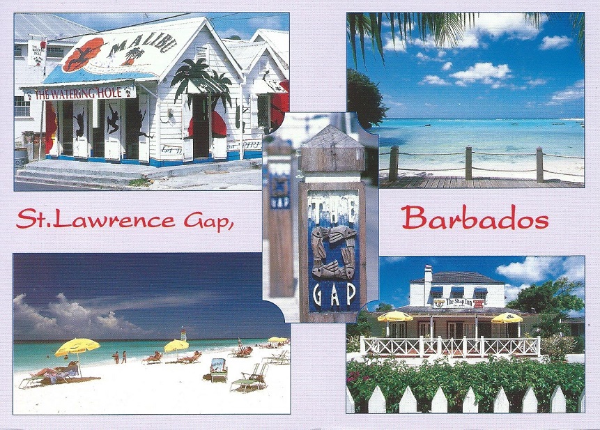 postcard of barbados