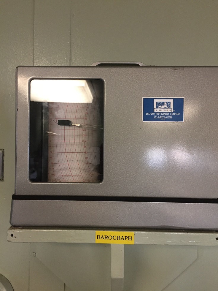 barograph on Bridge