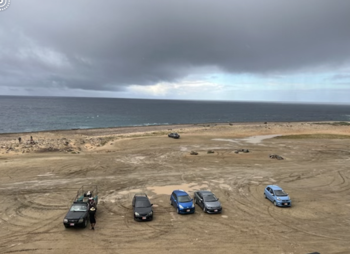 beach storm