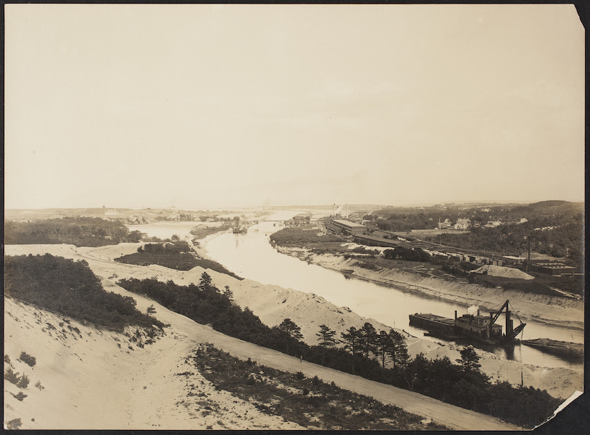 building the cape cod canal