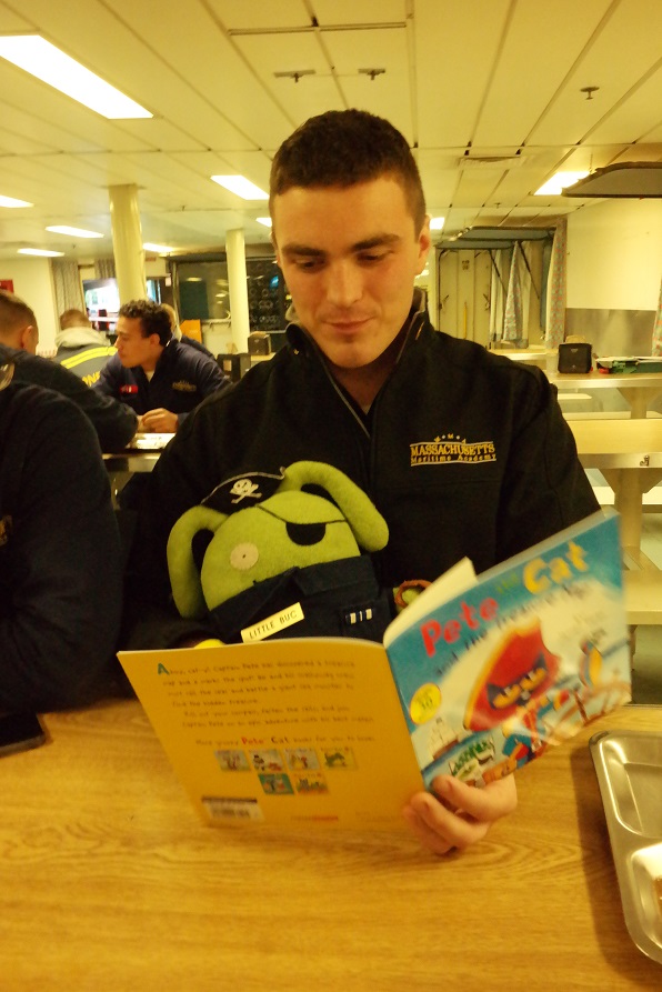 cadet reading book