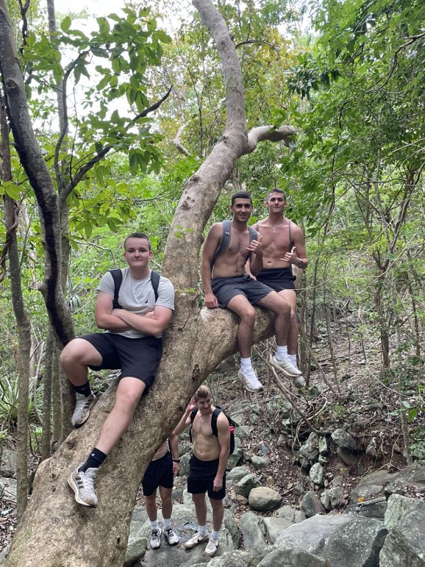 cadets in a tree