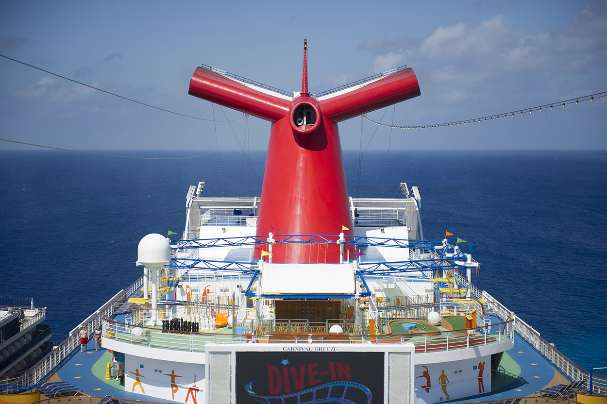 Carnival Cruise Line funnel