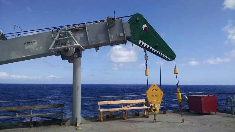 crane on ship