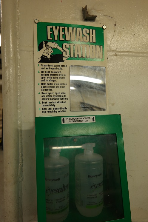 eye wash station