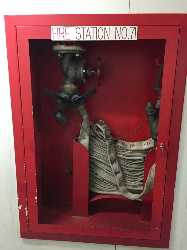 fire hose container