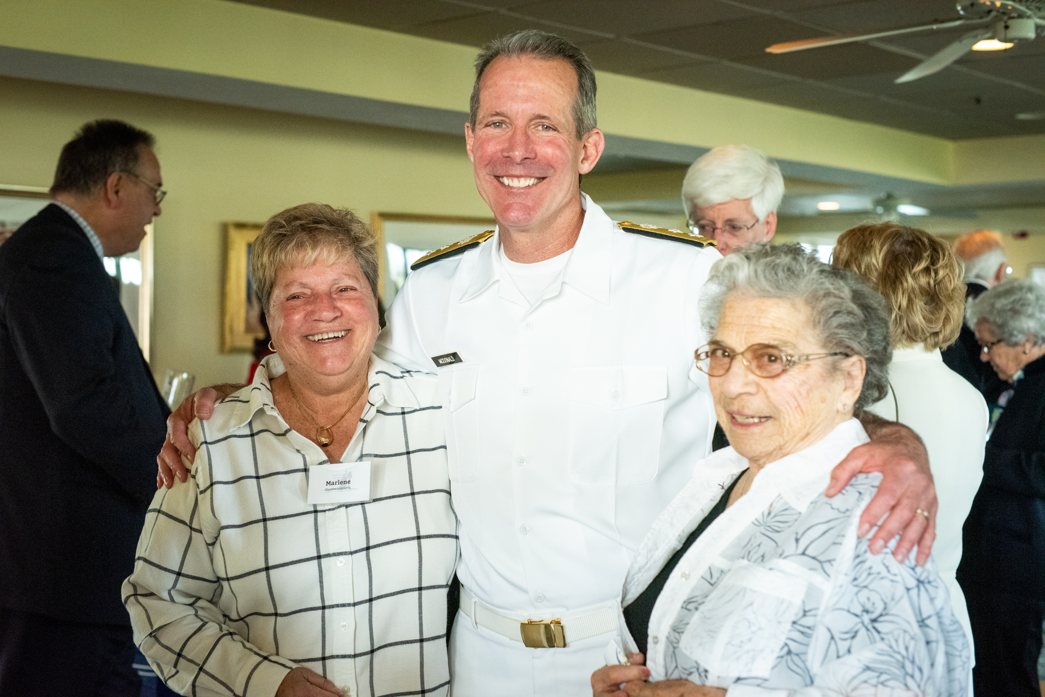 admiral with donors