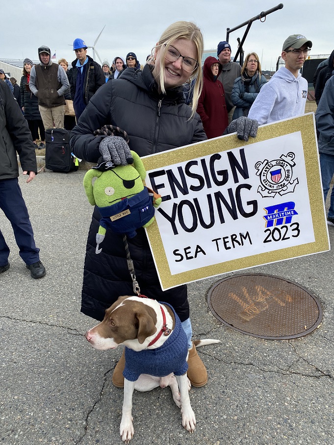 girl holding sign