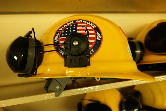 hard hat with design