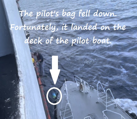 pilots bag falls